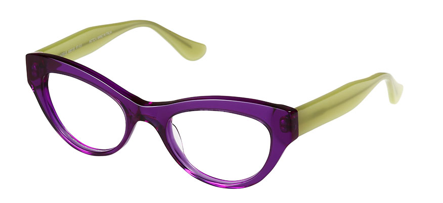 Beero modello Adele - Colore: 61/63 - Viola e verde acido
