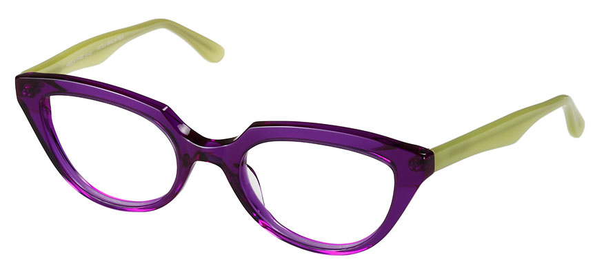 Beero modello Amelia - Colore: 61/63 - Viola e verde acido