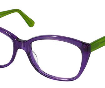 Beero modello Brigida - Colore: 61/53 - Viola e verde acido