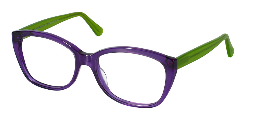 Beero modello Brigida - Colore: 61/53 - Viola e verde acido